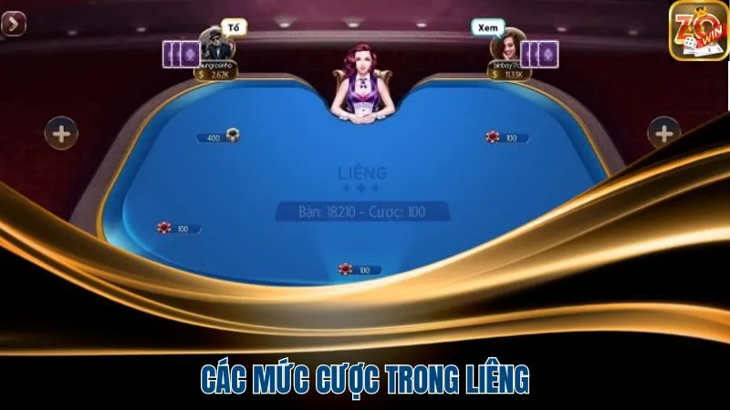 Tổng hợp các mức cược cho game tại sân chơi