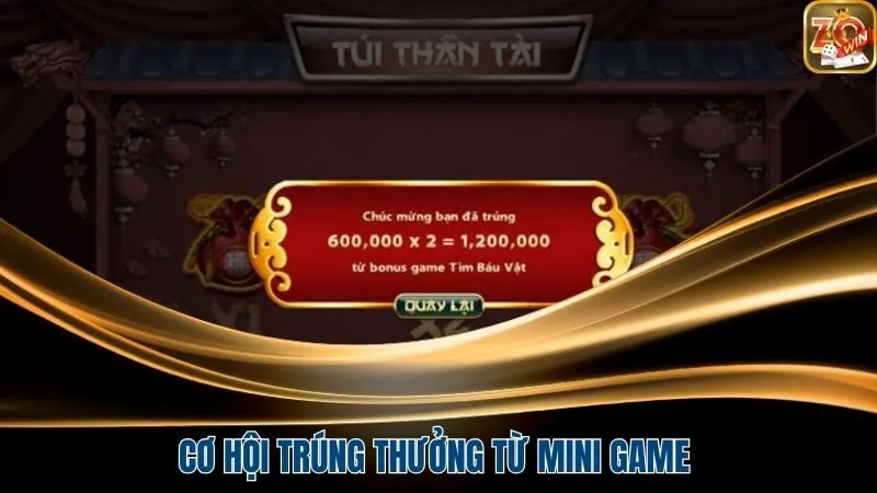 Cơ hội trúng thưởng từ mini game không thể bỏ lỡ