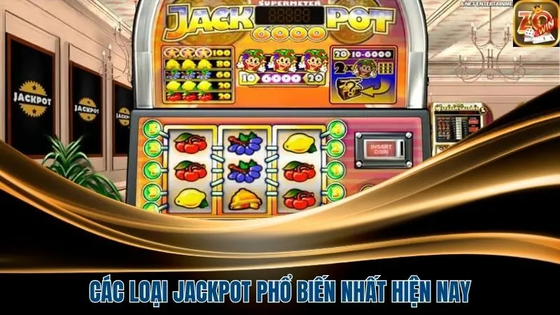 Jackpot thường được chia thành hai loại là luỹ tiến và cố định