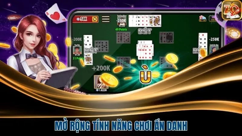 Tính năng tham gia ẩn danh không phải cổng game nào cũng có