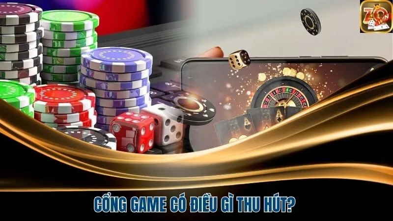 Điều thu hút thể hiện rõ khi cổng game đầu tư chỉnh chu và xây dựng hệ thống